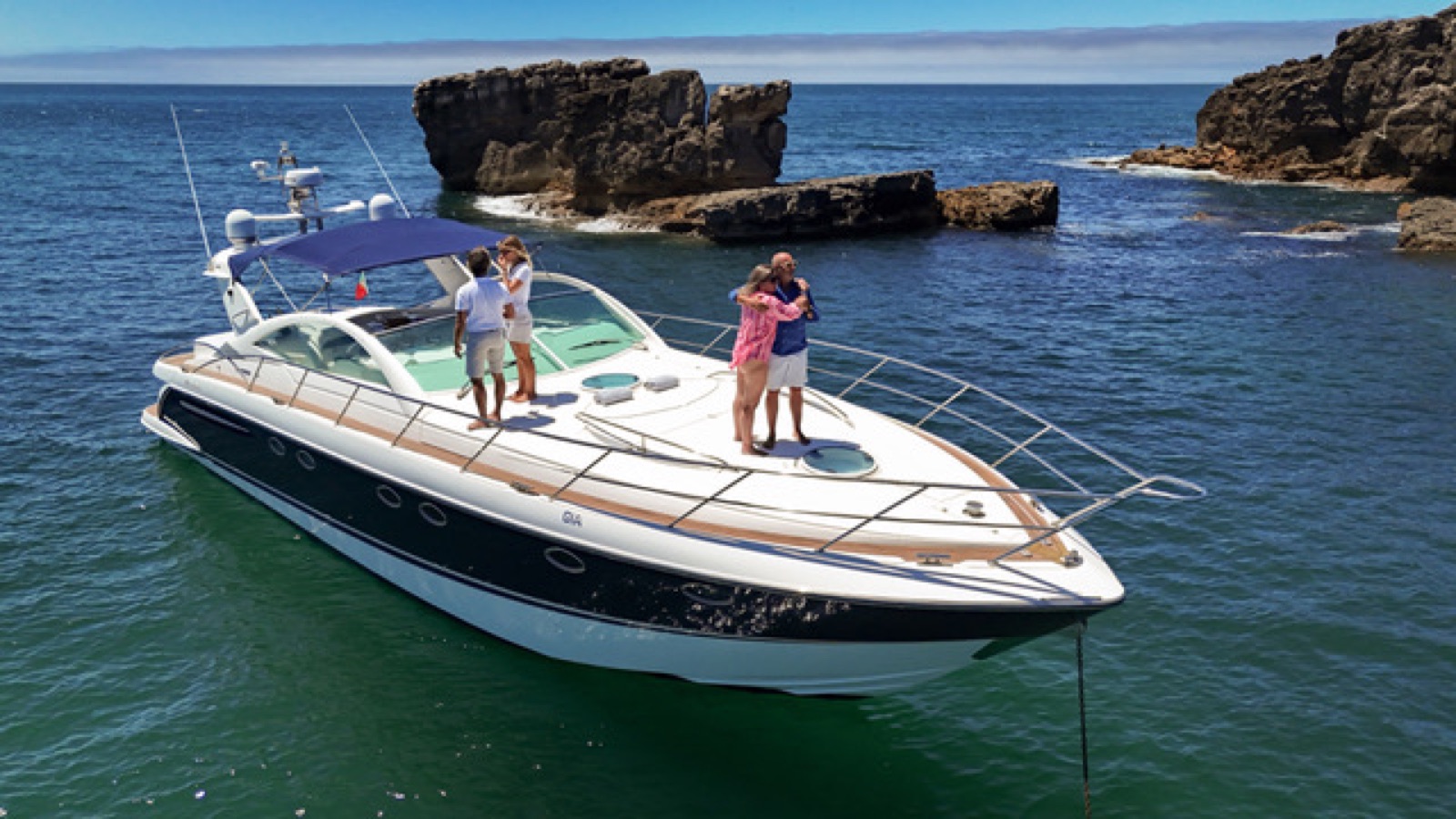 Fairline Targa 52 Boat Rental Cascais Portugal — view 3