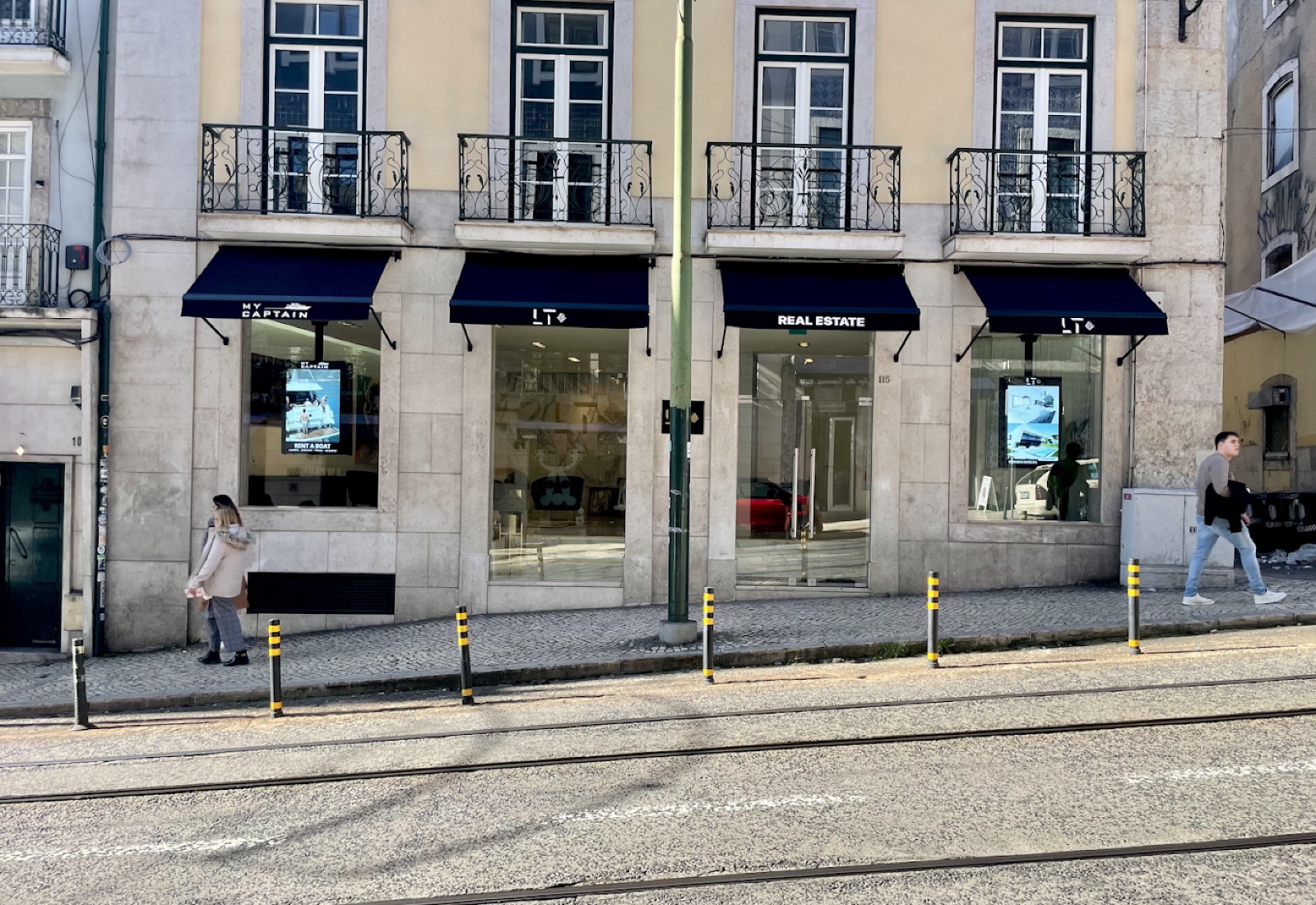 O nosso escritório em Lisboa.